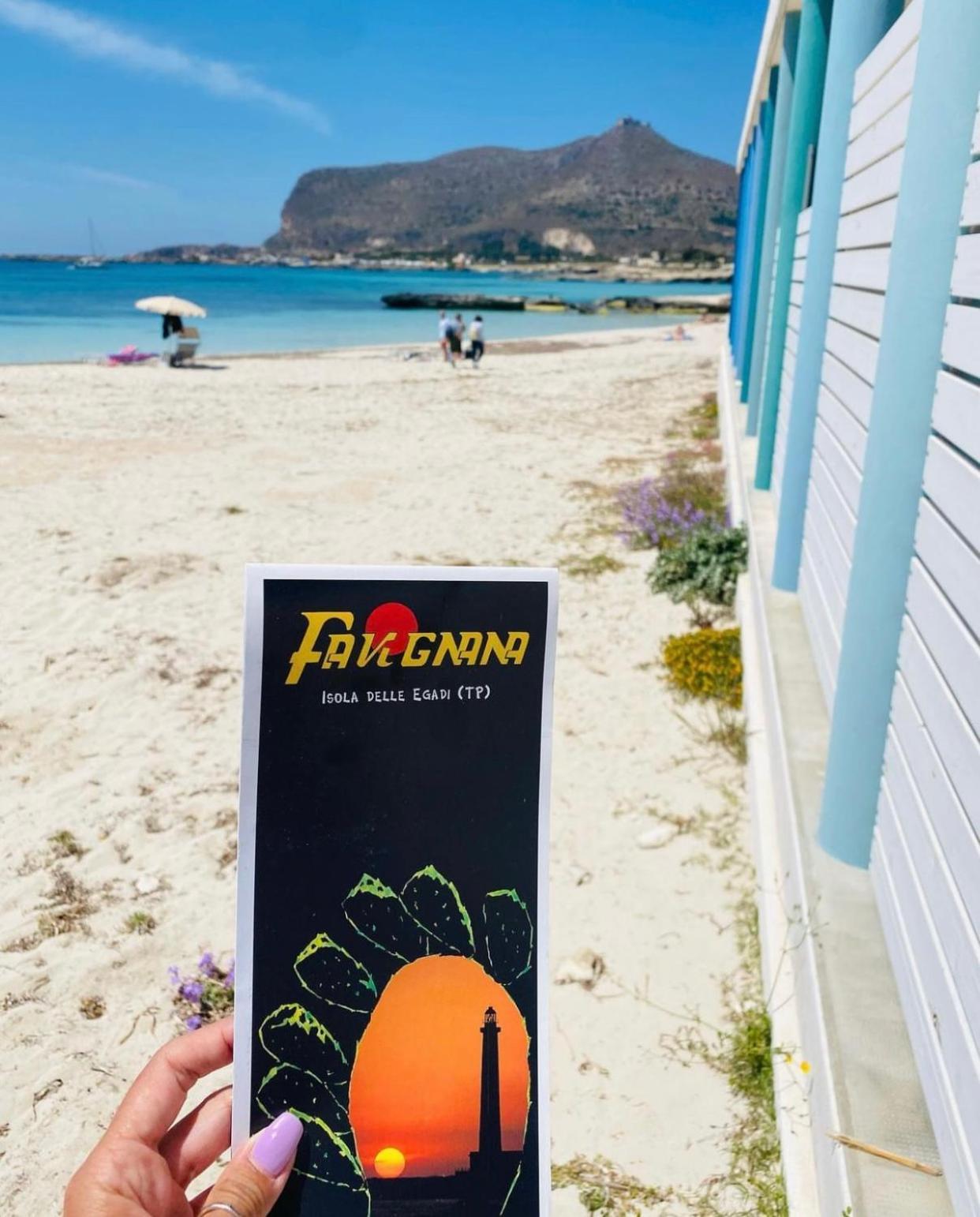 Stabilimento Lido Burrone Panzió Favignana Kültér fotó